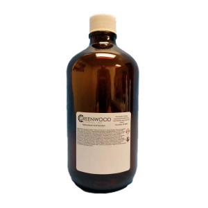 1 Liter Amber Boston Round Preserved w/1mL HCL,1;1 Ratio {Certified} (12/cs)