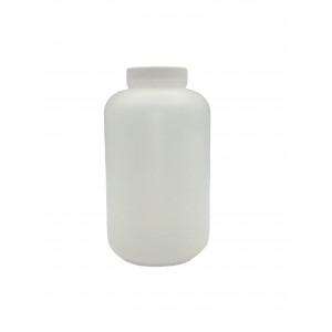 120mL HDPE Natural W/38-400 F217 cap W/ 1mL 1:1 H2SO4 (Sulfuric Acid), Certified & BarCoded Labels (24/cs)