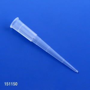 Pipette Tip, 1 - 200uL, Certified, Universal, Graduated, Natural, 54mm, 96/Rack, 10 Racks/Box
