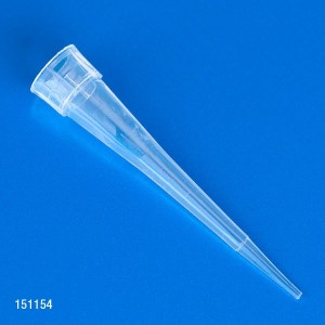 Pipette Tip, 0.1 - 10uL, Certified, Universal, Natural, 31mm, Pipetman Style, STERILE, 96/Rack, 10 Racks/Box