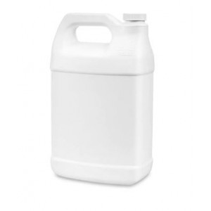 1 Gallon White F-Style Jug Assembled w/38-400 F217 Cap (36/cs)