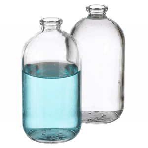 125mL Clear Serum Bottle {54x107mm} (144/cs)