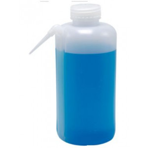 1000mL LDPE Unitary Wash Bottle, 24mm PP Screw Thread Closure (12/cs)
