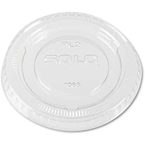 PL2 Solo 2oz Plastic Lids (2500/cs)