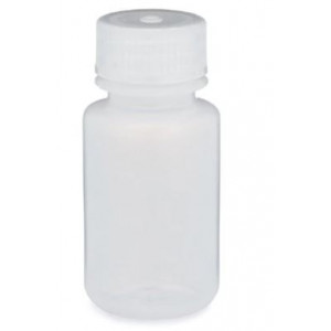 60mL Wide Mouth LDPE Bottle, 28-415 PP Screw Thread Closure {Lab Grade} (1000/cs)