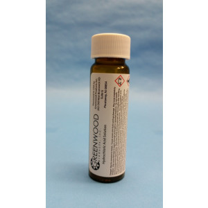 03A-40HCL.5723 // Preserved - 40ml Amber VOA Vial - Bonded T/S Septa Cap - w/.5ml 1:1 HCL, Certified  (72/cs)