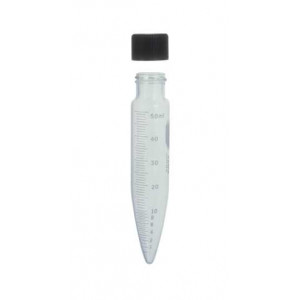 50mL Graduated Reusable Centrifuge Tubes with Screw Caps (12/cs)