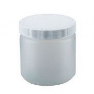 4oz Natural HDPE Straight Sided Jar Assembled w/70-400 F-217 Lined Cap (400/cs)