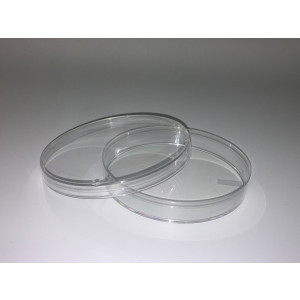 100mm x 15mm Polystyrene Petri Dish, Slippable, Sterile (20pk/500cs)