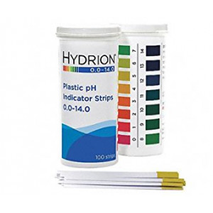 Hydrion Spectral 1.0-14.0 Plastic pH Strip   (6x100/pk)