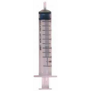 10mL Soft-Ject Syringe, Luer Slip, Sterile (100/box)
