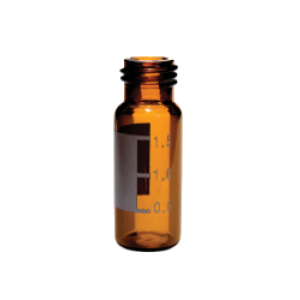 2mL Amber Glass Vial w/ID Patch, Certified (100/pk)