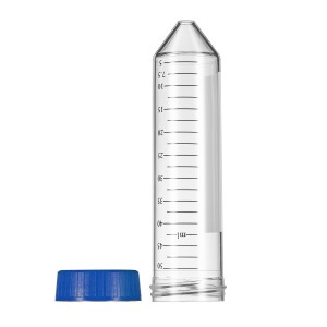 Centrifuge Tubes, PP, 50mL, Conical Bottom, Screw Caps, 12000g, Bulk Pack, Sterile, (25/pk)