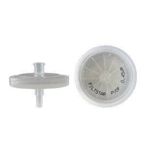 13mm, 0.45um Hydrophilic PVDF Syringe Filter (100/pk)