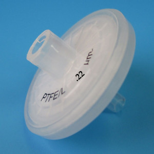 PTFE Syringe Filter, Diameter: 25mm, Pore Size: 0.22um, Hydrophobic, (100pk)