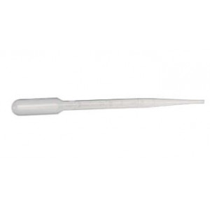 Transfer Pipet, 7.0mL, Large Bulb, Graduated to 3mL, 155mm, 500/Dispenser Box, 10 Boxes/Unit