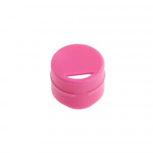 Cap Insert for NEW CryoCLEAR vials, Pink, 100/Bag