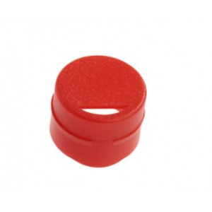 Cap Insert for NEW CryoCLEAR vials, Red, 100/Bag