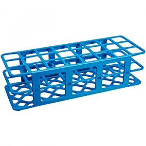 Rack, Tube, 30mm, 24-Place, PP, Blue