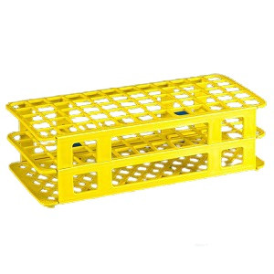 Rack, Tube, 30mm, 24-Place, PP, Yellow