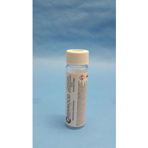 Preserved - 40ml Clear VOA Vial - 2pc T/S Septa Cap - w/.2ml 1:1 HCL, Certified (72/cs)