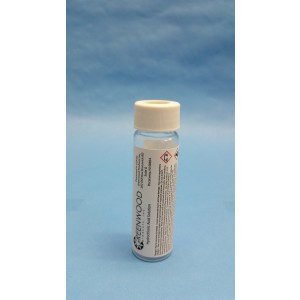 Preserved - 40ml Clear VOA Vial - Bonded T/S Septa Cap - w/.5ml 1:1 HCL, Certified  (72/cs)