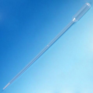 Transfer Pipet, 6.0mL, Extra Long, 225mm (9 Inches Long), STERILE, Individually Wrapped, 100/Pack, 4 Packs/Unit