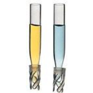 0.25mL Clear Glass Polyspring Conical Vial Insert {250uL} (100pk)