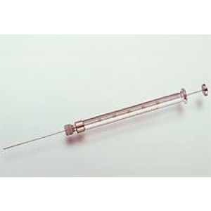 10uL Syringe with PTFE tipped stainless steel plunger with Removable 26s Bevel Needle (each)