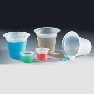 Beaker, Disposable, 50mL, PS, 500/Unit