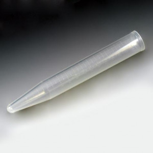 Centrifuge Tube, 15mL, PP, Molded Graduations, 250/Bag