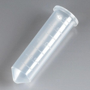 Microcentrifuge Tube, 2mL, PP, No Cap, Graduated, Natural, 1000/Unit