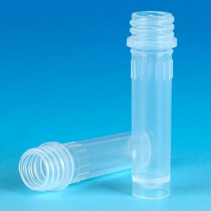 Microtube, 2mL, Self-Standing, PP, No Cap, 1000/Unit