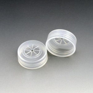 Cap, Snap, PE, with Pierceable Cross Cut, for Sample Cups: 110021, 110610, 110621 & 110711, 1000/Unit