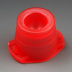 Cap, Universal, Fits most 12mm, 13mm and 16mm tubes, Red, 1000/Unit