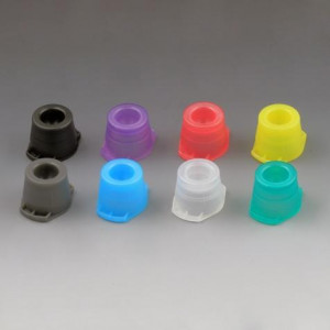 Cap, Universal, Fits most 12mm, 13mm and 16mm tubes, Yellow, 1000/Unit