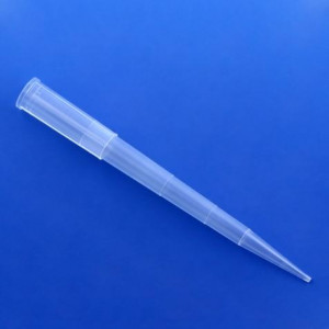 Pipette Tip, 100 - 1250uL, Universal, Certified, Graduated, Natural, 84mm, Extended Length, 1000/Bag