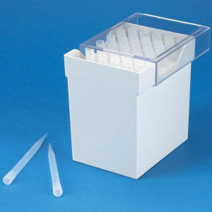 Pipette Tip, 1000 - 5000uL (1-5mL), Natural, for use with Finnpipette, Labsystems, Brand, EDP2 & SMI, 50/Rack, 4 Racks/Unit
