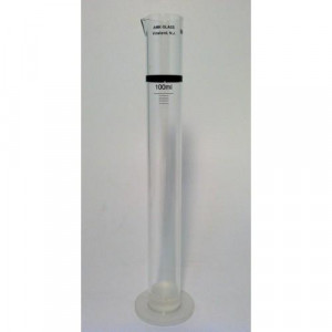 Measuring Cylinder, 100mL with Glass Base (ea)