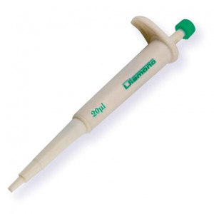 Pipette, Diamond Jr., 20uL, Green, Autoclavable