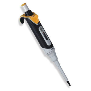 Pipette, Diamond Advance, Fully Autoclavable, Adjustable Volume, 5 - 50uL, Yellow