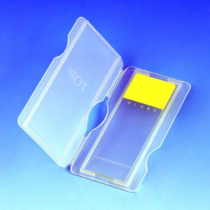 Slide Mailer, Polypropylene, for 1 Slide, Natural, 100/Unit