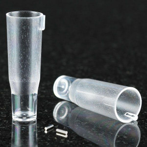 Coagulation Cup with Metal Mixing Bar, PS, for use with the Accustasis, CoaData and BFT2 analyzers, 1000/Unit