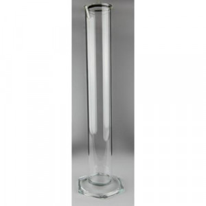 Hydrometer Cylinder w/pourout, 175mL (ea)