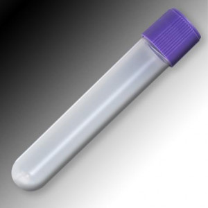 Sample Tube, 4mL, External Threads, PP, Round Bottom, 1000/Unit