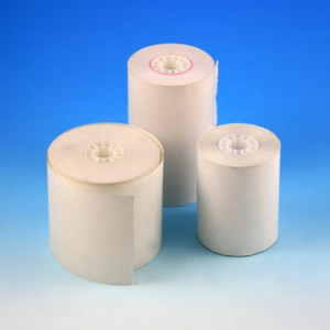 Thermal Printer Paper, 58mm wide x 45mm diameter x 80 ft long, 5 Rolls/Unit