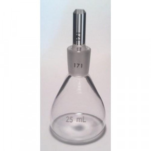 Specific Gravity Bottle, 50mL, Gay-Lussac, Adjusted (ea)