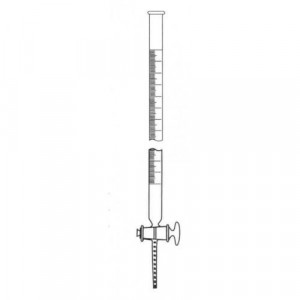 Lab Grade Buret, 50mL, Teflon� Stopcock, Graduated (ea)