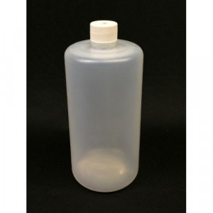 Poly Bottle, 500mL, Cap, Bushing, O-Ring (ea)