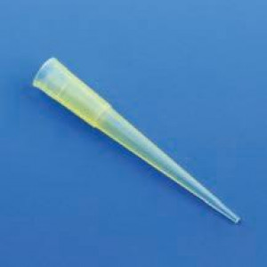 Pipette Tip, 1 - 200uL, Universal, Yellow, 1000/Bag